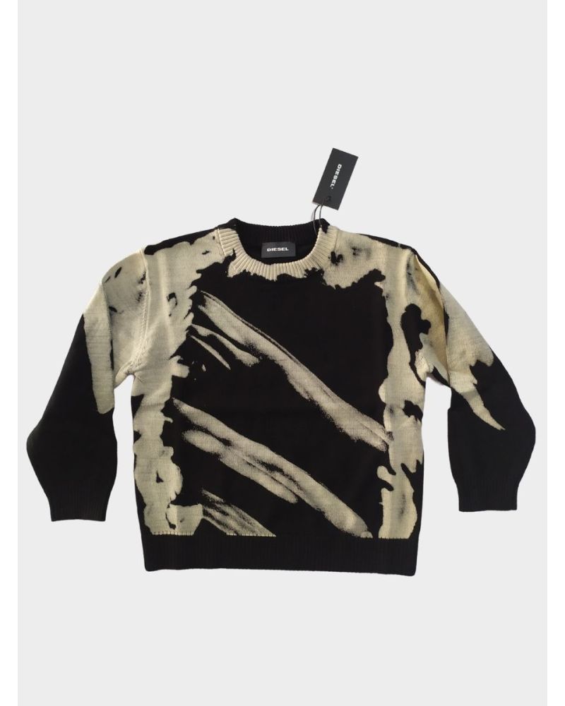 Maglia Diesel Bambini e ragazzi Nero