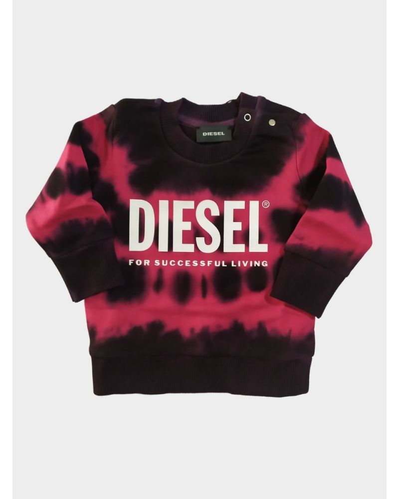 Felpa Diesel Bimba Fucsia