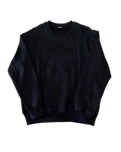 Felpa Diesel Bambini e ragazzi Nero