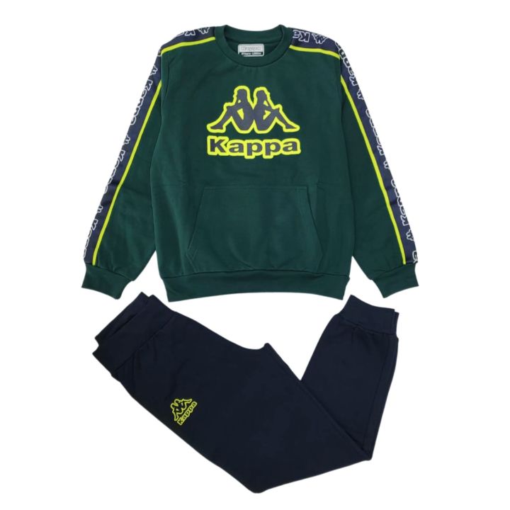 Tuta kappa Bambini e ragazzi Verde