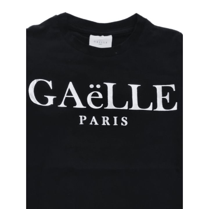 T-shirt Gaelle Nero Bambine E Ragazze | Tamaiti