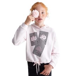 Felpa Liu Jo Bambine e ragazze Rosa