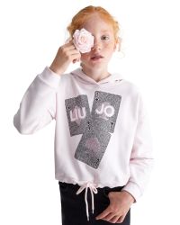 Felpa Liu Jo Bambine e ragazze Rosa