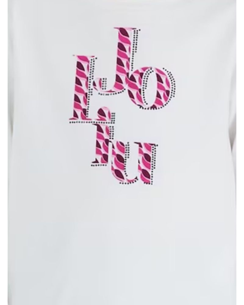 T-shirt Liu Jo Bambine e ragazze Bianco - Autunno/Inverno