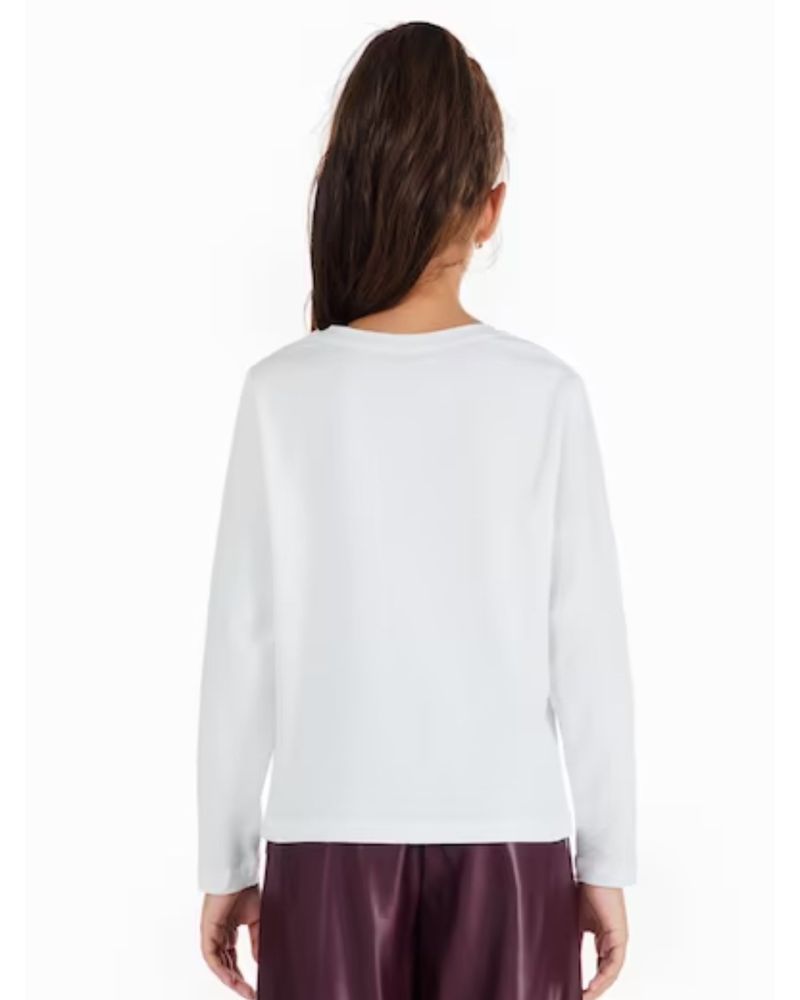 T-shirt Liu Jo Bambine e ragazze Bianco - Autunno/Inverno