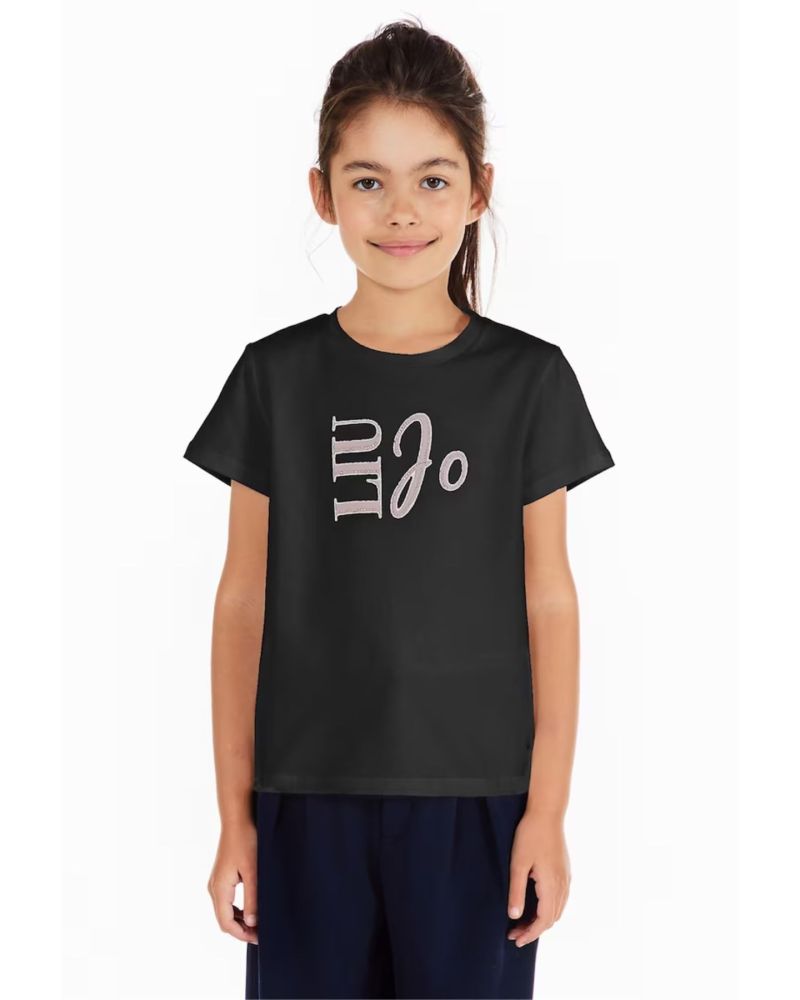 Liu Jo - T-shirt - Bambine e ragazze - GF3013-NERO