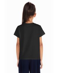 T-shirt Liu Jo Bambine e ragazze Nero - Continuativa