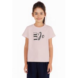 T-shirt Liu Jo Bambine e ragazze Rosa - Continuativa