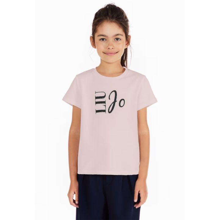 T-shirt Liu Jo Bambine e ragazze Rosa - Continuativa
