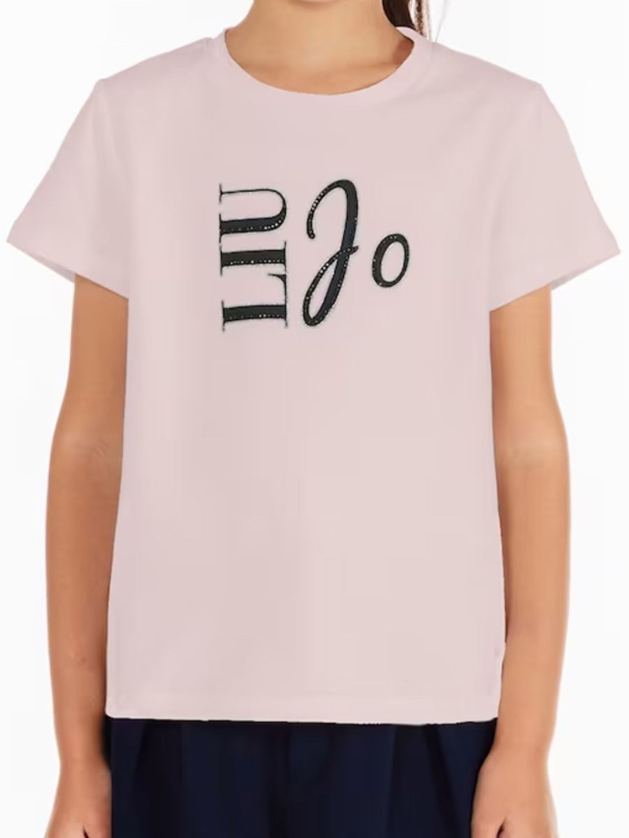 T-shirt Liu Jo Bambine e ragazze Rosa - Continuativa