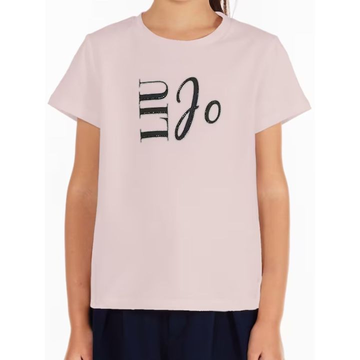 T-shirt Liu Jo Bambine e ragazze Rosa - Continuativa