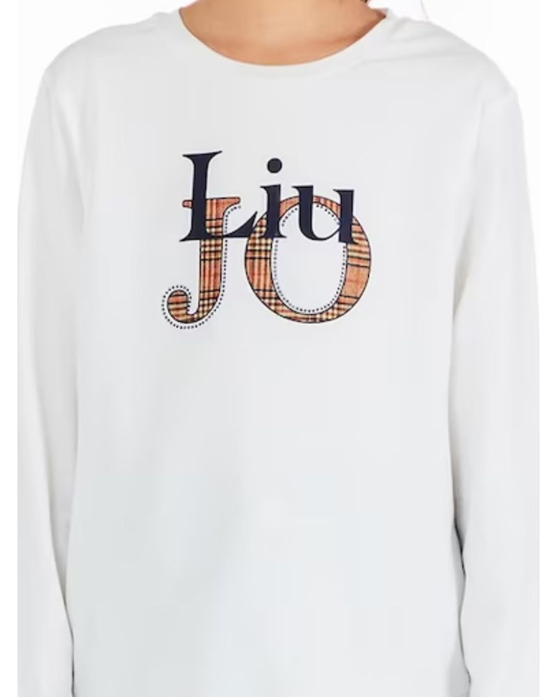 T-shirt Liu Jo Bambine e ragazze Bianco - Continuativa