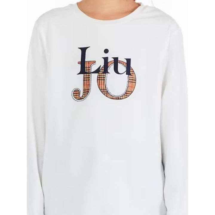 T-shirt Liu Jo Bambine e ragazze Bianco - Continuativa