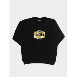 Felpa Diesel Bambini e ragazzi Nero - Autunno/Inverno