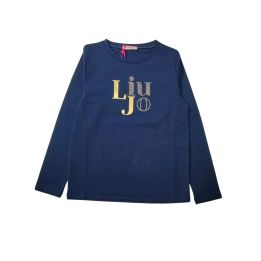 T-shirt Liu Jo Bambine e ragazze Blu