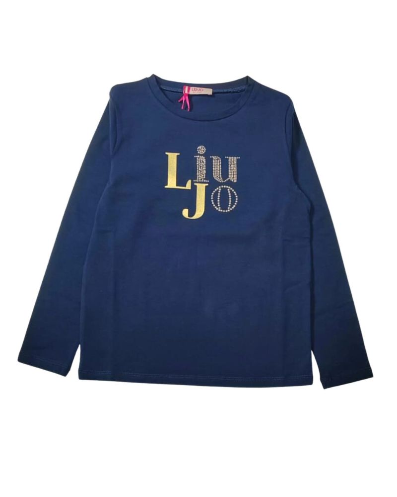 T-shirt Liu Jo Bambine e ragazze Blu