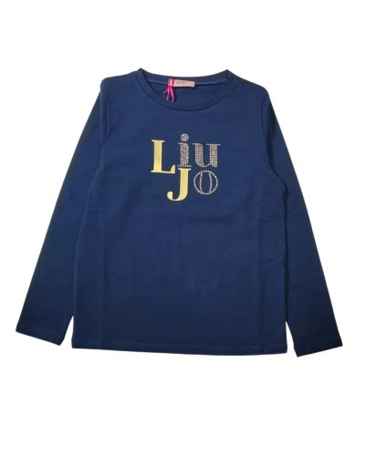 T-shirt Liu Jo Bambine e ragazze Blu