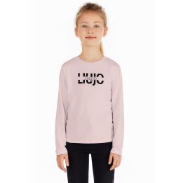 T-shirt Liu Jo Bambine e ragazze Rosa - Continuativa