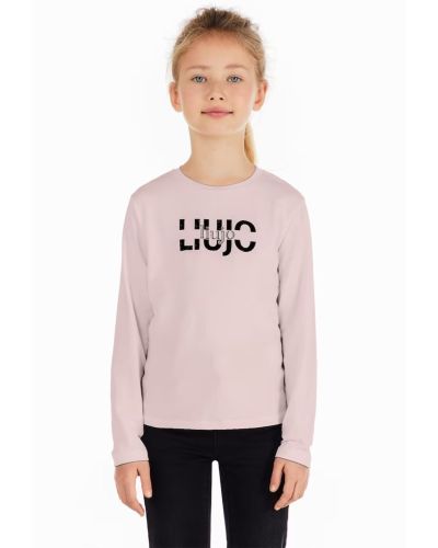 T-shirt Liu Jo Bambine e ragazze Rosa - Continuativa