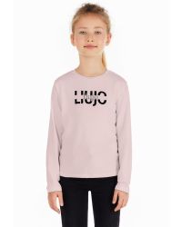 T-shirt Liu Jo Bambine e ragazze Rosa - Continuativa