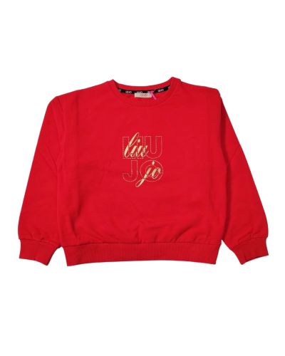 Felpa Liu Jo Bambine e ragazze Rosso