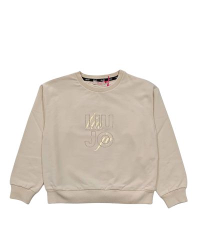 Felpa Liu Jo Bambine e ragazze Beige