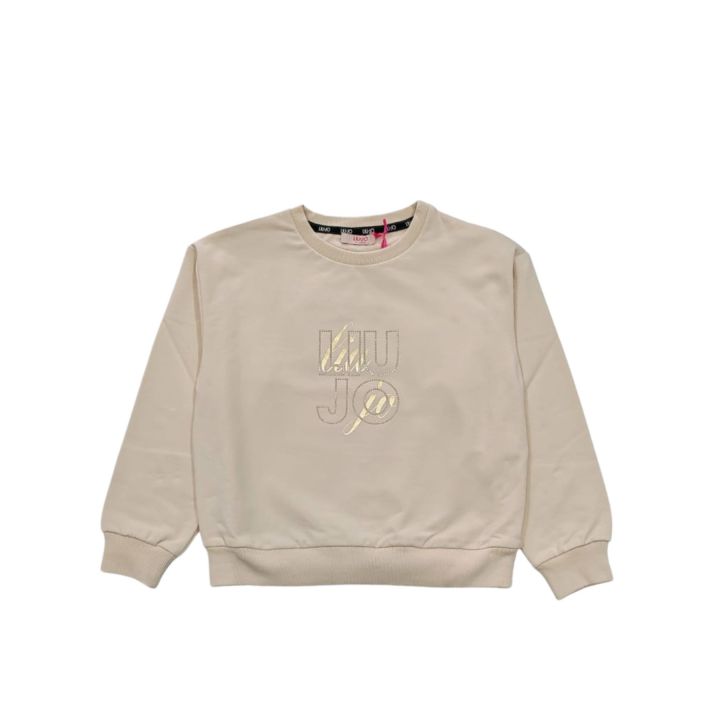 Felpa Liu Jo Bambine e ragazze Beige