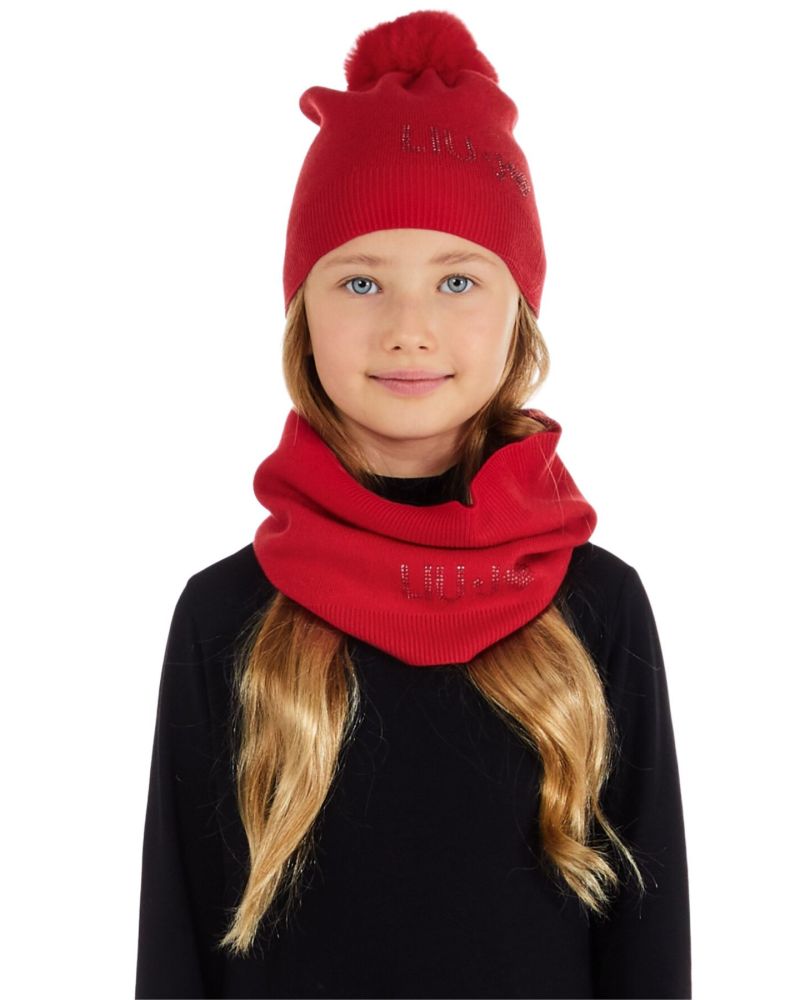 Cappello Liu Jo Bambine e ragazze Rosso