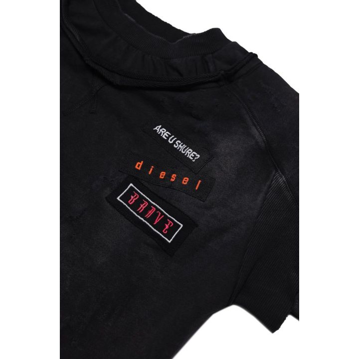 Felpa Diesel Bambini e ragazzi Grigio - Autunno/Inverno