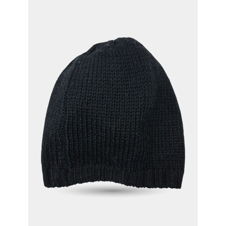 Retro del cappello Liu Jo nero in maglia