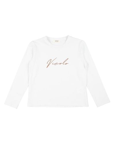 T-shirt Vicolo Bambine e ragazze Bianco