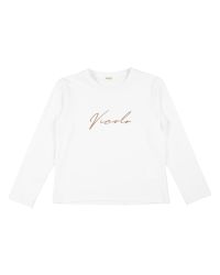T-shirt Vicolo Bambine e ragazze Bianco