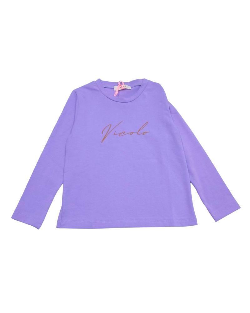 T-shirt Vicolo Bambine e ragazze Viola