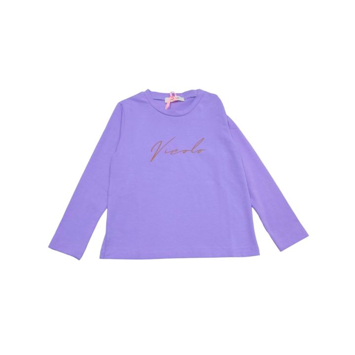 T-shirt Vicolo Bambine e ragazze Viola