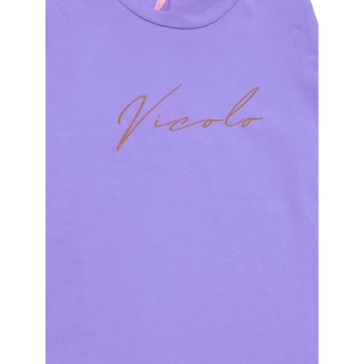 T-shirt Vicolo Bambine e ragazze Viola - Autunno/Inverno