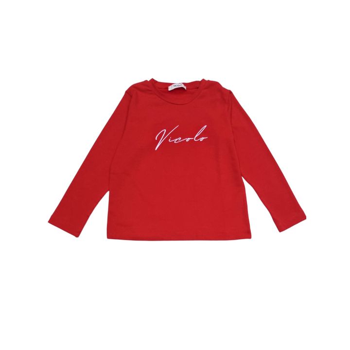 T-shirt Vicolo Bambine e ragazze Rosso