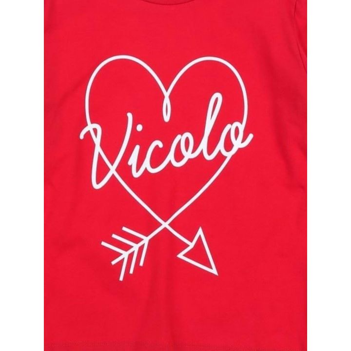 T-shirt Vicolo Bambine e ragazze Rosso - Autunno/Inverno