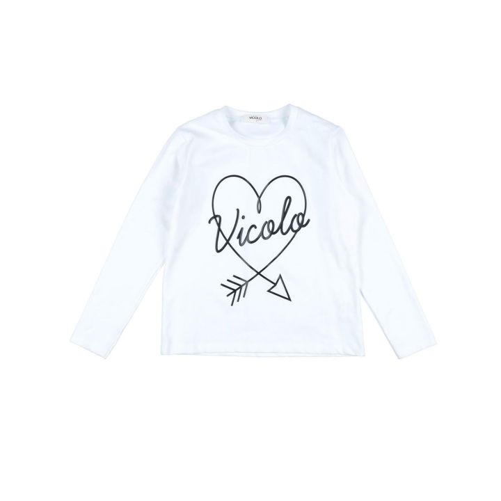 T-shirt Vicolo Bambine e ragazze Bianco