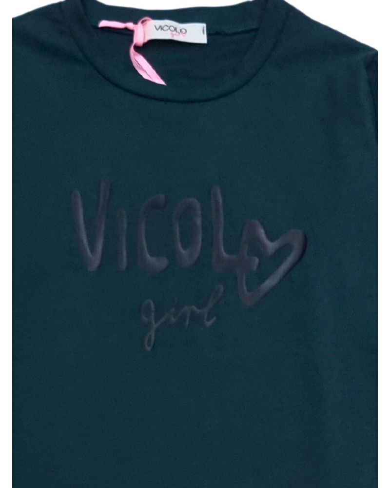T-shirt Vicolo Bambine e ragazze Verde - Autunno/Inverno