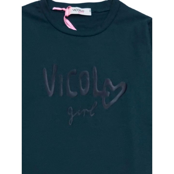 T-shirt Vicolo Verde Bambine E Ragazze | Tamaiti