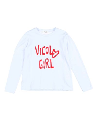 T-shirt Vicolo Bambine e ragazze Bianco