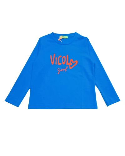 T-shirt Vicolo Bambine e ragazze Blu