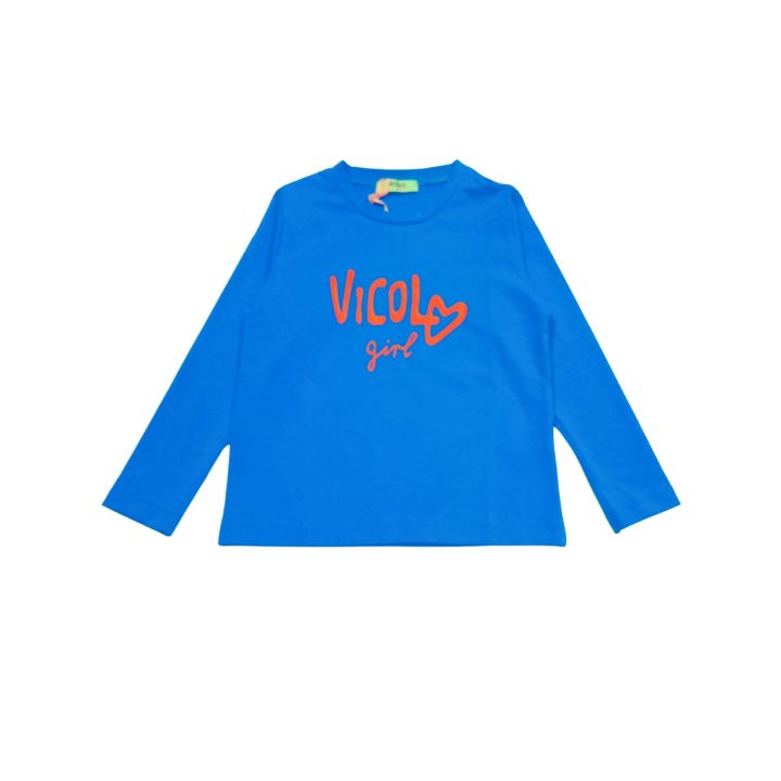 T-shirt Vicolo Bambine e ragazze Blu