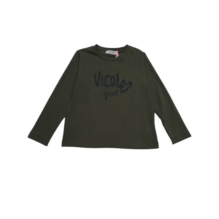 T-shirt Vicolo Bambine e ragazze Verde