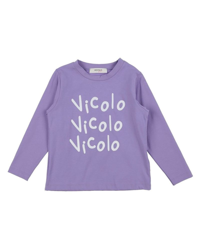 T-shirt Vicolo Bambine e ragazze Viola - Autunno/Inverno