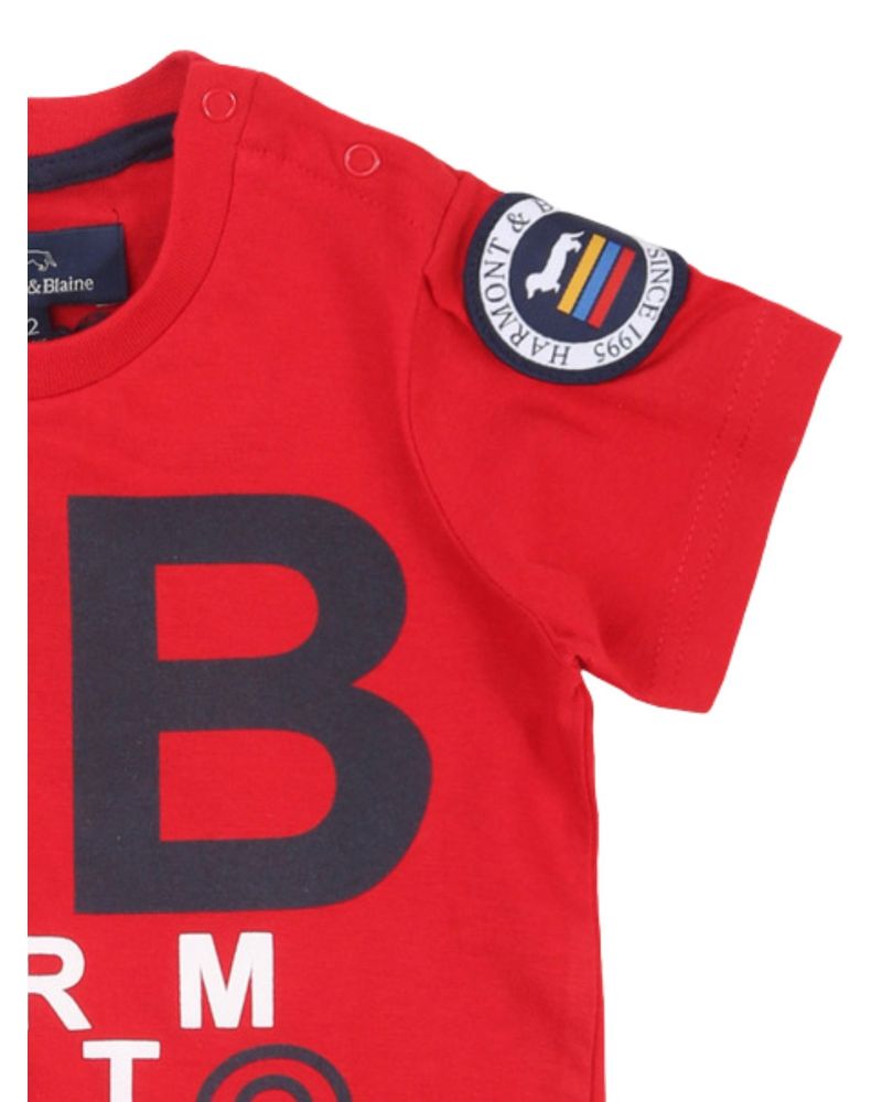 T-shirt Harmont & Blaine Bimbo Rosso - Primavera/Estate