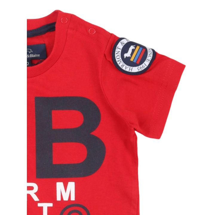 T-shirt Harmont & Blaine Rosso Bimbo | Tamaiti