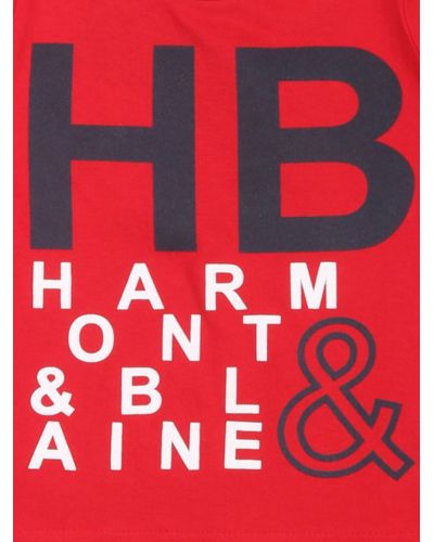 T-shirt Harmont & Blaine Bimbo Rosso - Primavera/Estate