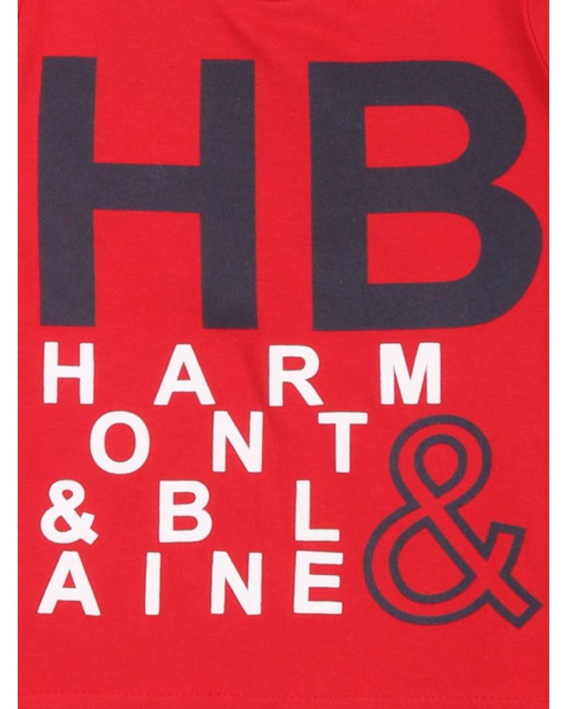 T-shirt Harmont & Blaine Bimbo Rosso - Primavera/Estate