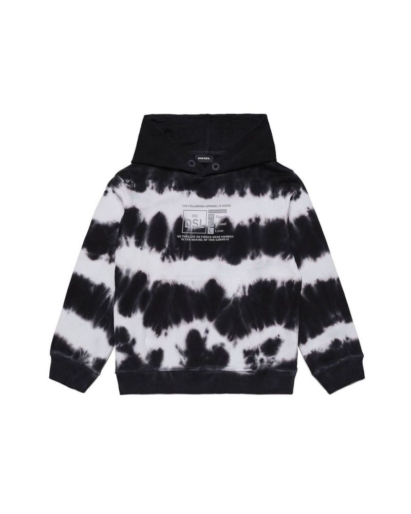 Felpa Diesel Bambini e ragazzi Bianco